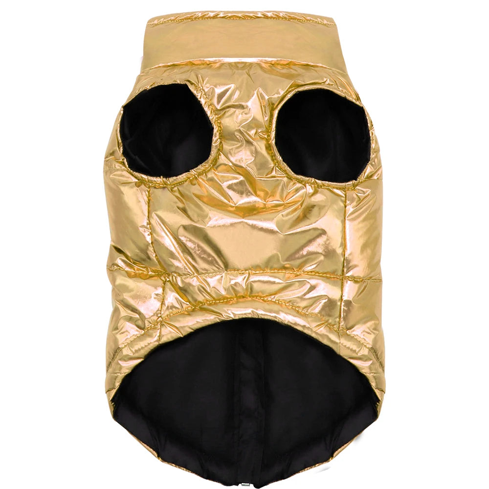 Cozy Waterproof Winter Jacket for Small & Medium Dogs