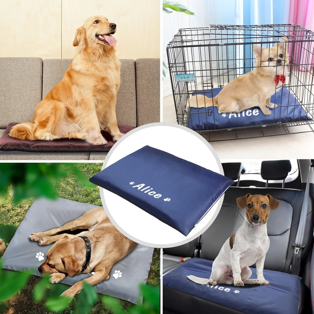 Cozy Haven Waterproof Pet Mat - Personalized Comfort for Dogs & Cats