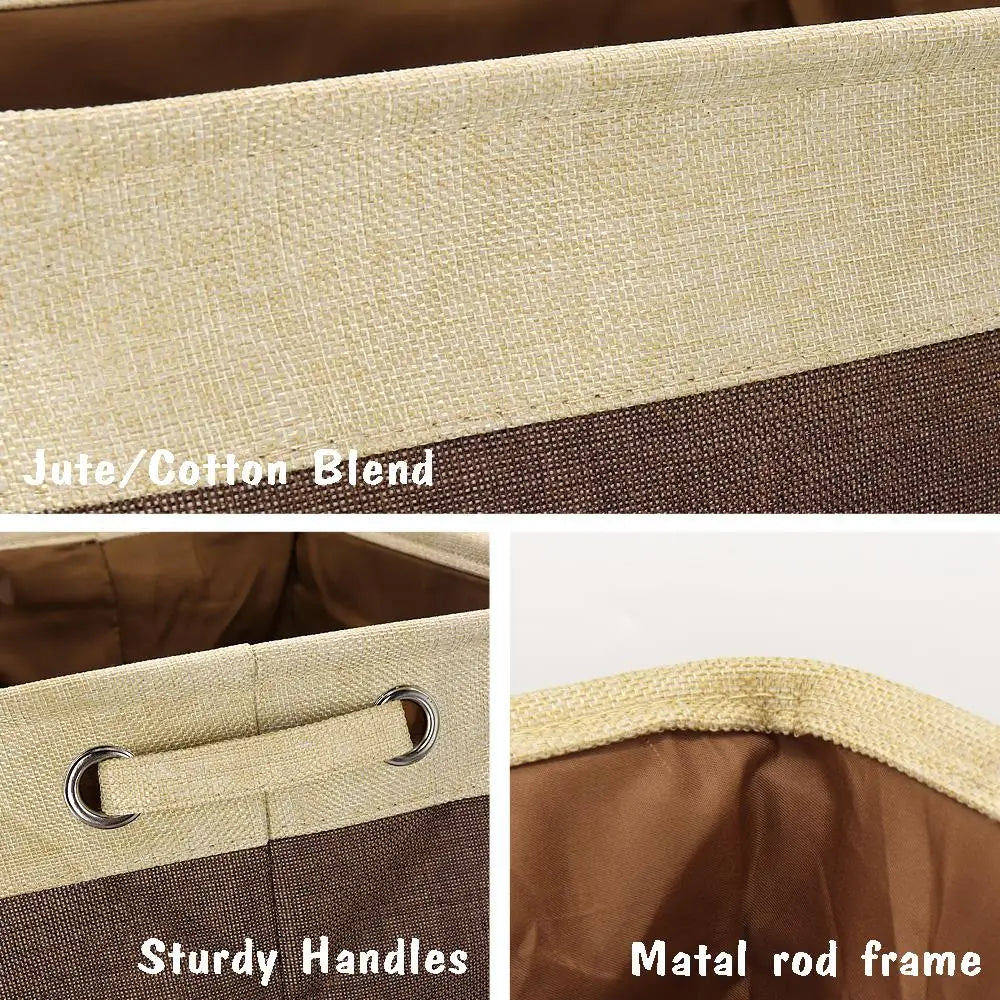 Personalized Foldable Canvas Pet Toy & Storage Basket