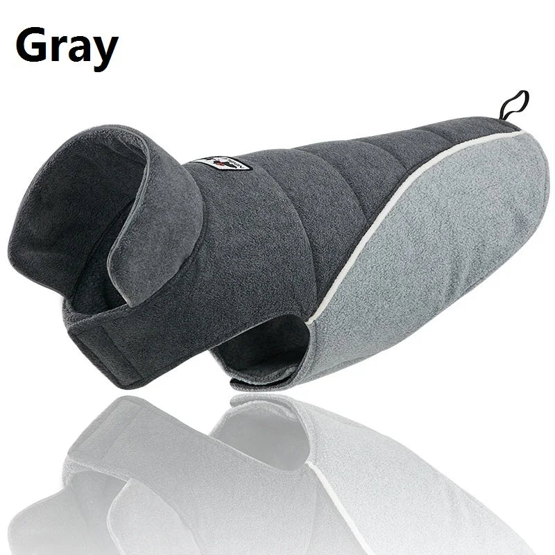 High-Quality Reversible Reflective Dog Coat for Winter