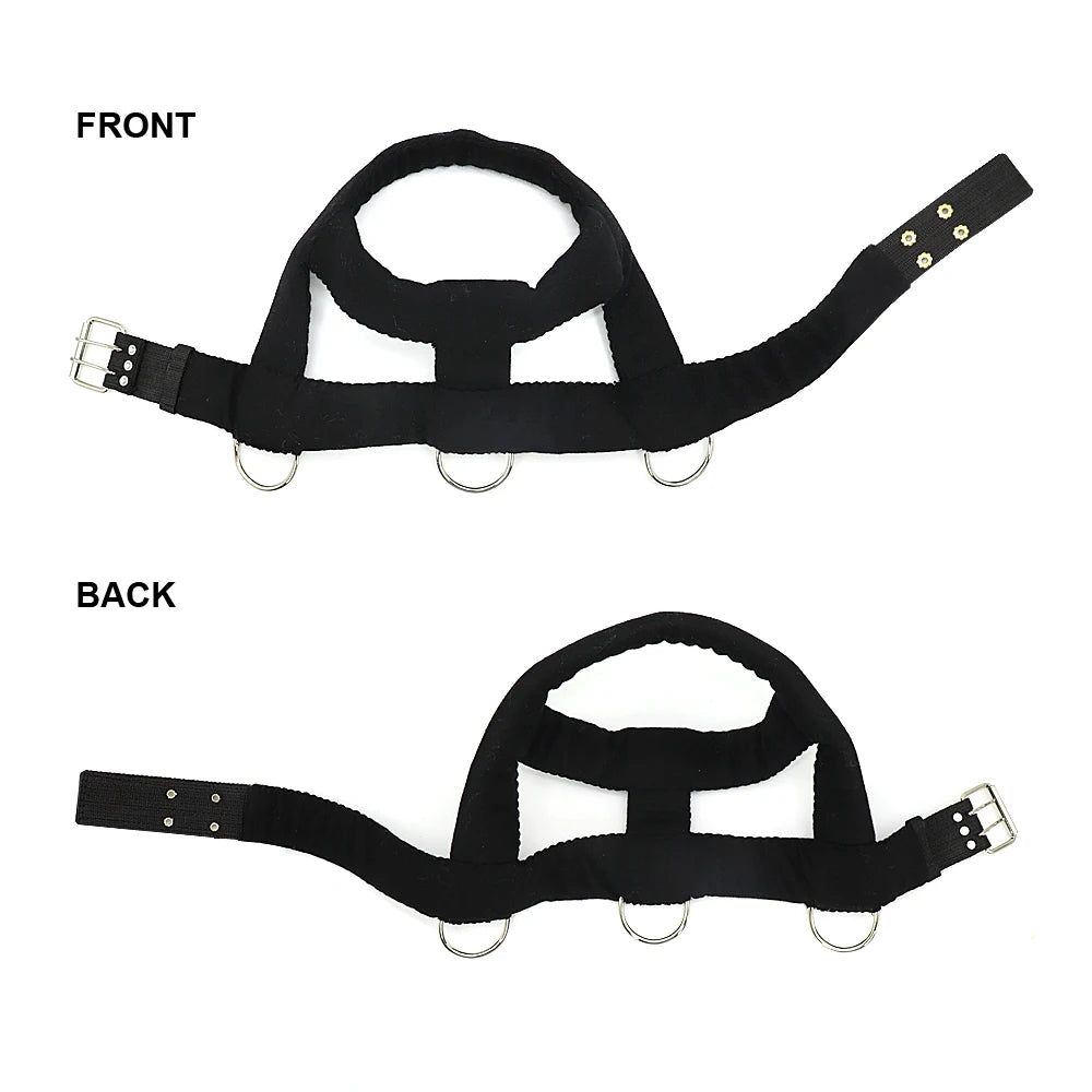 Heavy-Duty Sled & Weight Pulling Dog Harness - Ultimate Strength Training for Medium to Large Breeds