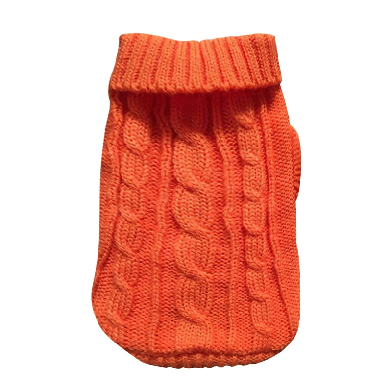 Snuggle-Ready Woolly Soft Pet Sweater - For Small to Medium Dogs & Cats
