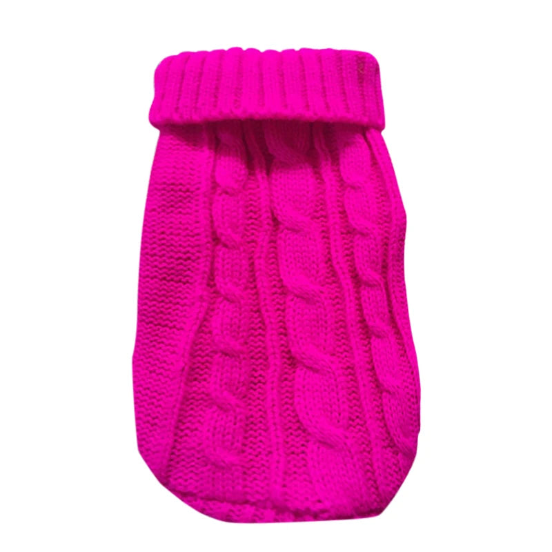 Snuggle-Ready Woolly Soft Pet Sweater - For Small to Medium Dogs & Cats