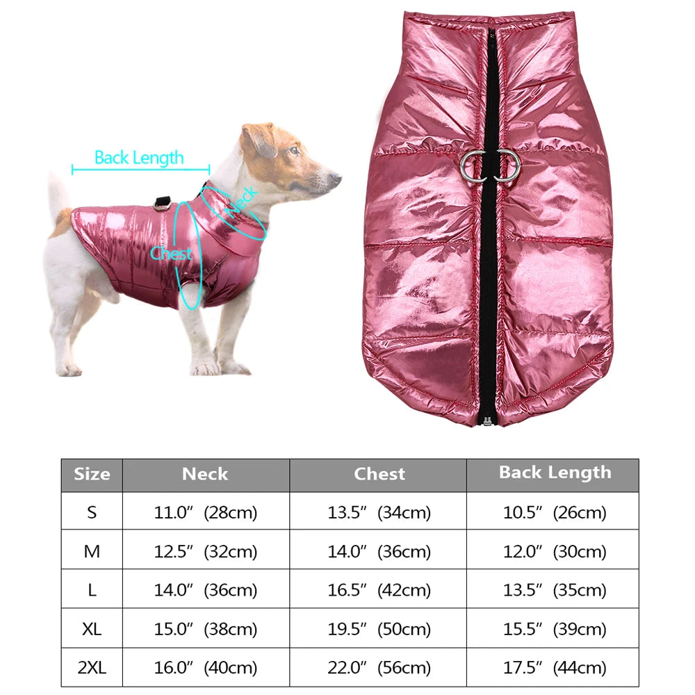 CozyPaws™ Waterproof Dog Jacket - Ultimate Winter Warmth for All Sizes