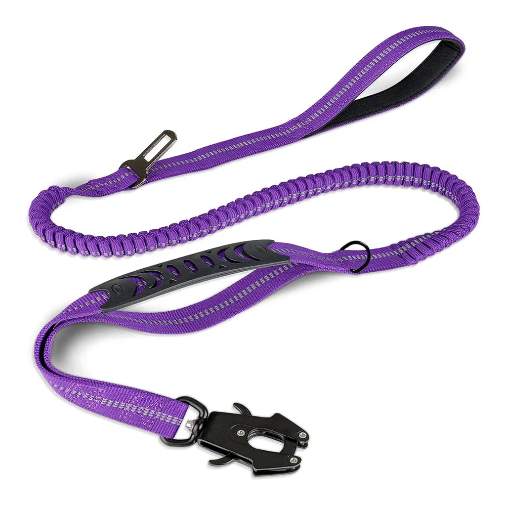 Heavy Duty Tactical Bungee Dog Leash No Pull Dog Leash