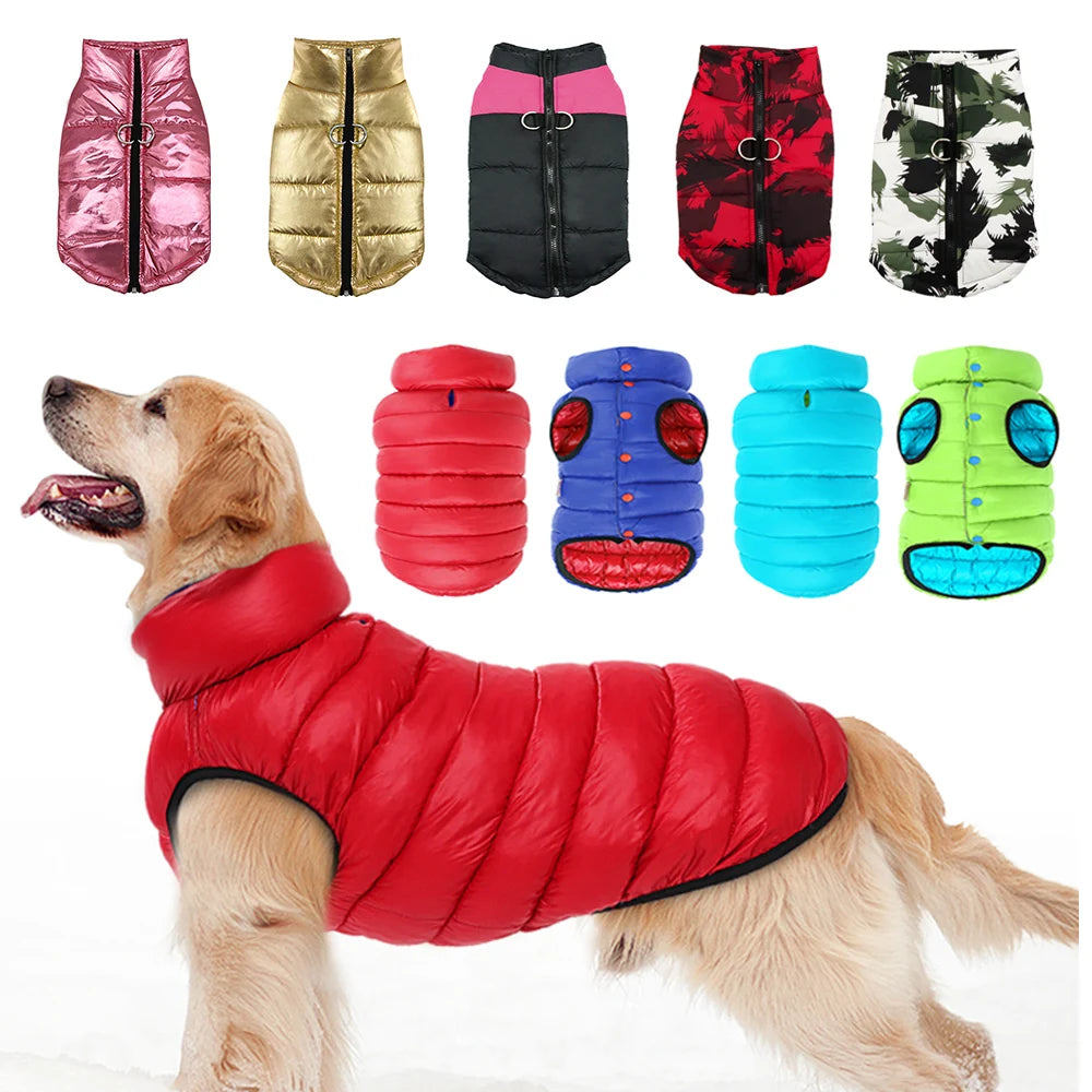 CozyPaws™ Waterproof Dog Jacket - Ultimate Winter Warmth for All Sizes