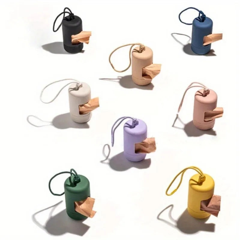 Compact Pet Waste Bag Dispenser – On-the-Go Convenience