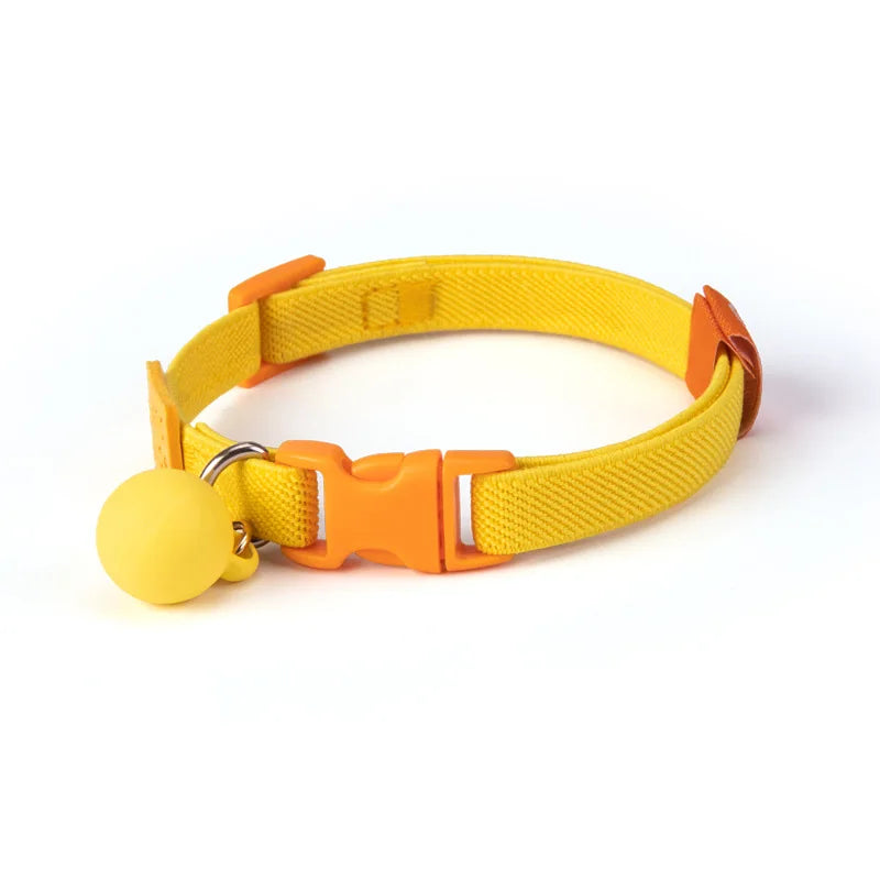 Adjustable Reflective Cat Collar with Safety Buckle