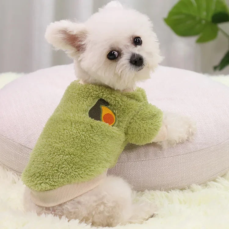 Cozy Fleece Hoodies for Small Dogs & Cats – Stylish Warmth for Your Furry Friend