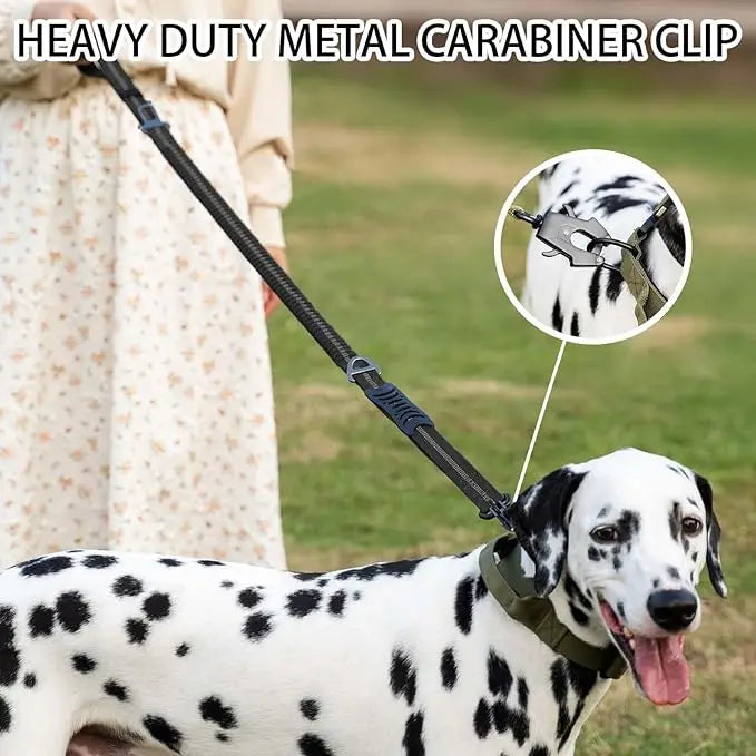 Heavy Duty Tactical Bungee Dog Leash No Pull Dog Leash
