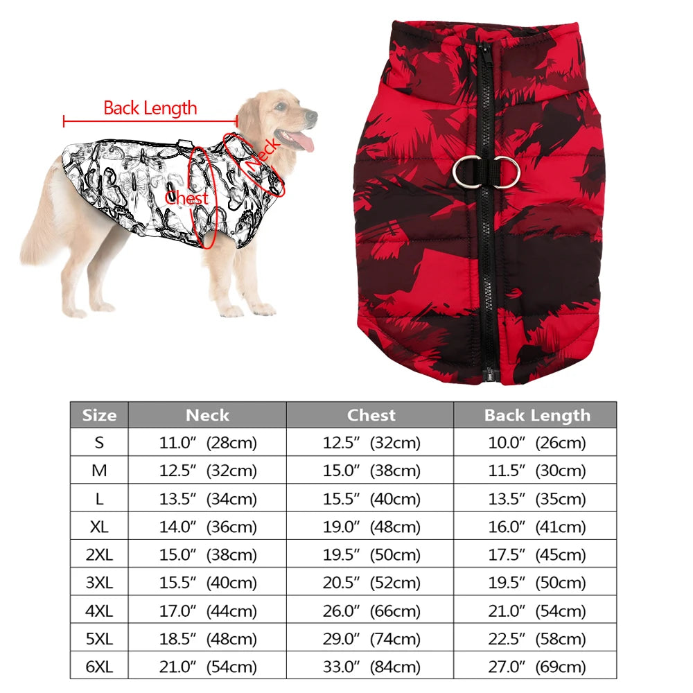 CozyPaws™ Waterproof Dog Jacket - Ultimate Winter Warmth for All Sizes