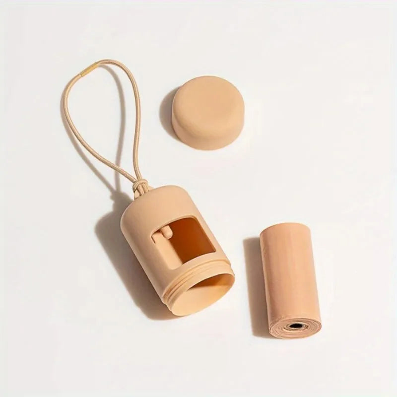 Compact Pet Waste Bag Dispenser – On-the-Go Convenience