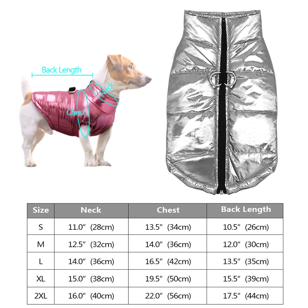CozyPaws™ Waterproof Dog Jacket - Ultimate Winter Warmth for All Sizes