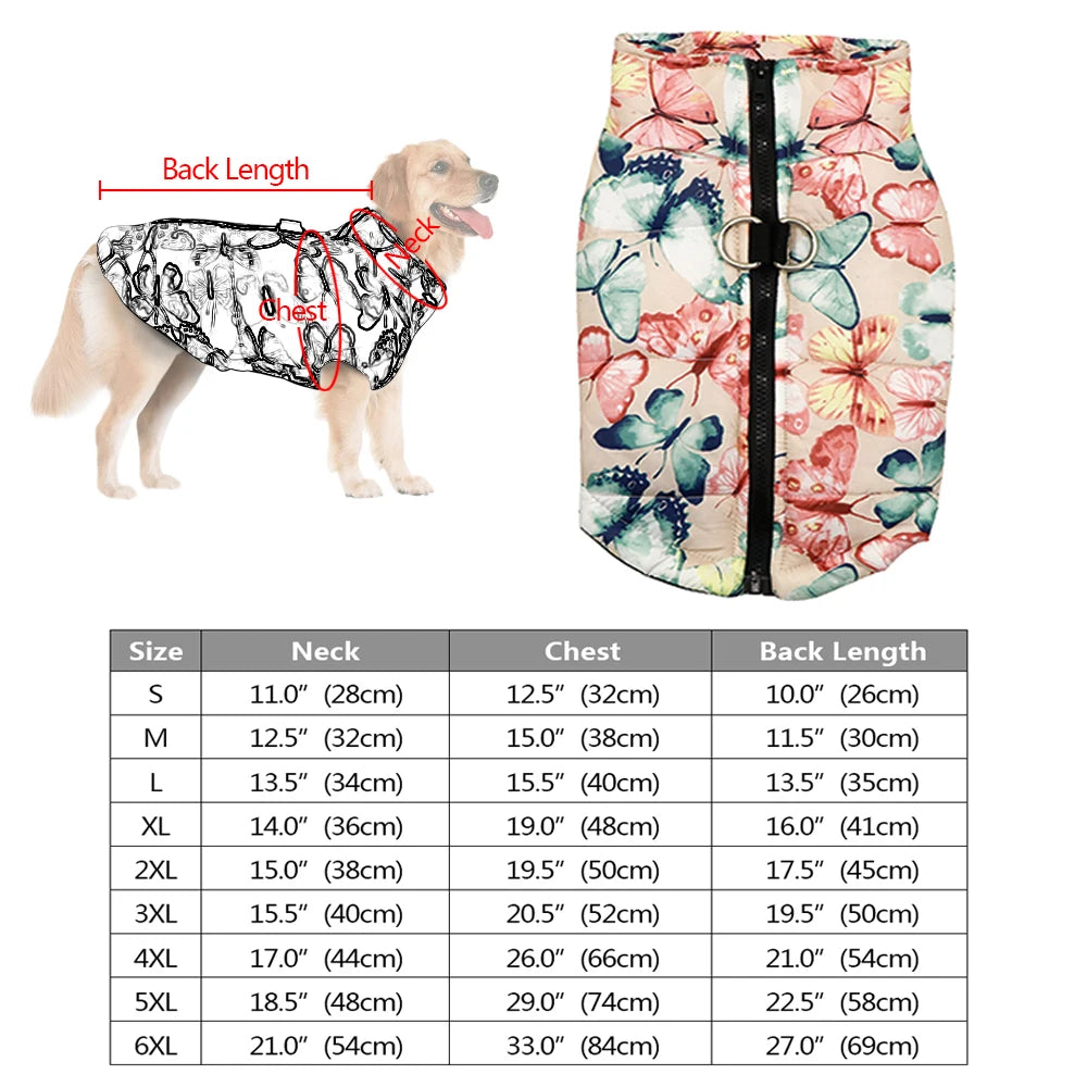 CozyPaws™ Waterproof Dog Jacket - Ultimate Winter Warmth for All Sizes