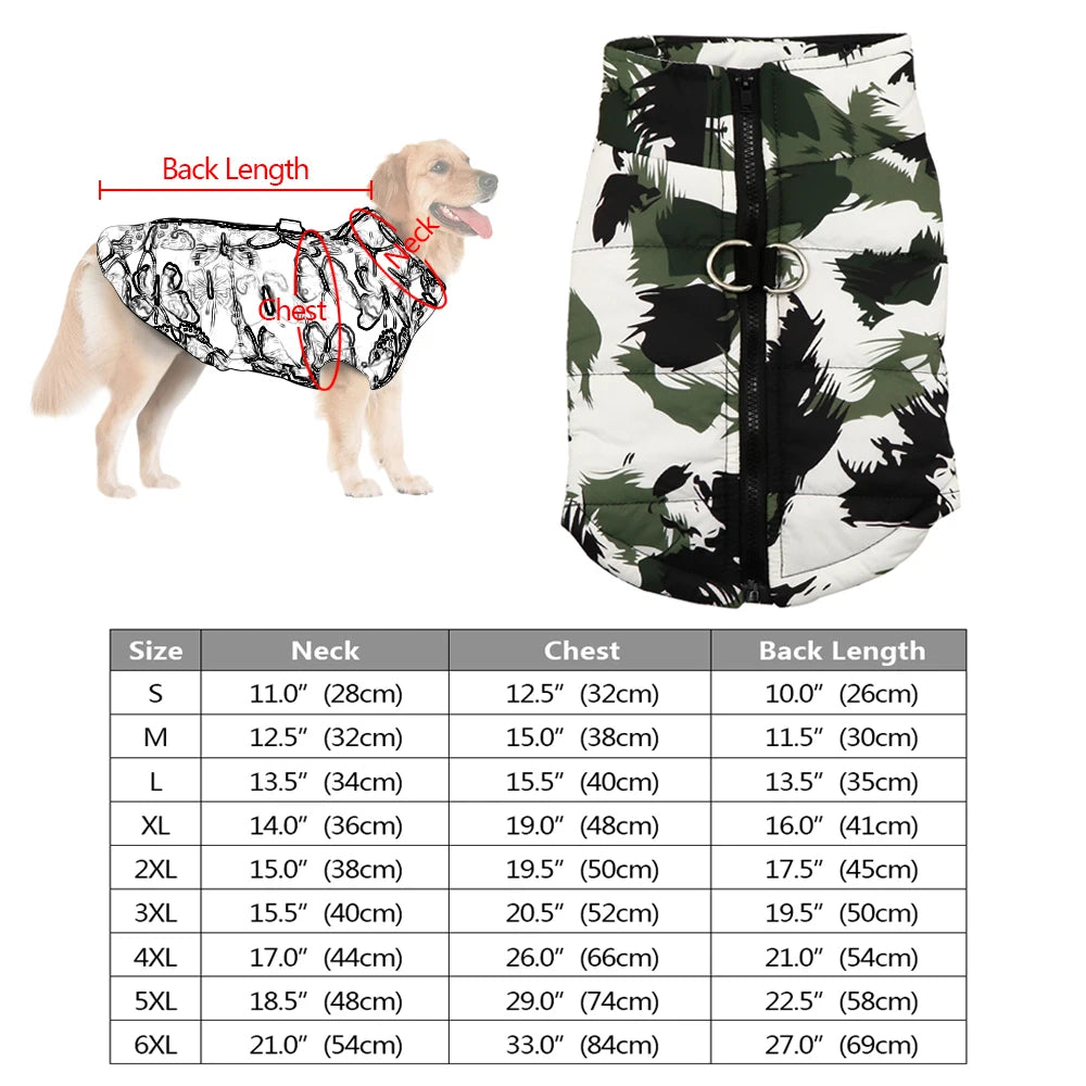 CozyPaws™ Waterproof Dog Jacket - Ultimate Winter Warmth for All Sizes