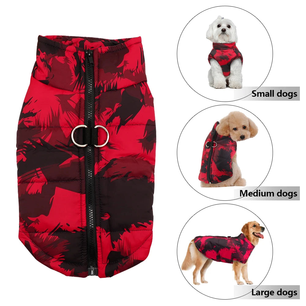 CozyPaws™ Waterproof Dog Jacket - Ultimate Winter Warmth for All Sizes