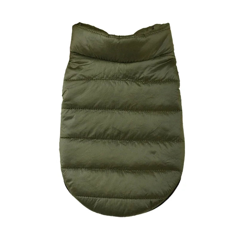 Bright & Cozy PU Leather Waterproof Dog Jacket - For Small Pets