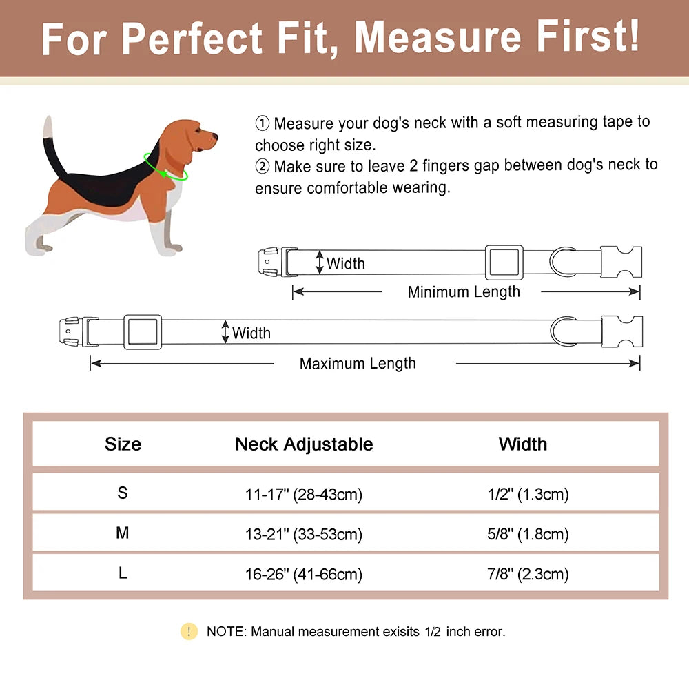 Personalized Leather Dog Collar with Chic Bowknot & Free Engraving