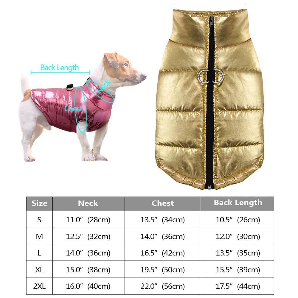 CozyPaws™ Waterproof Dog Jacket - Ultimate Winter Warmth for All Sizes