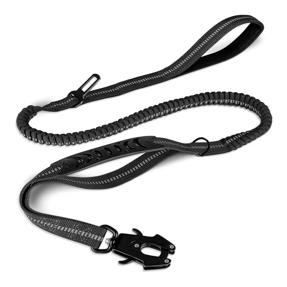 Heavy Duty Tactical Bungee Dog Leash No Pull Dog Leash