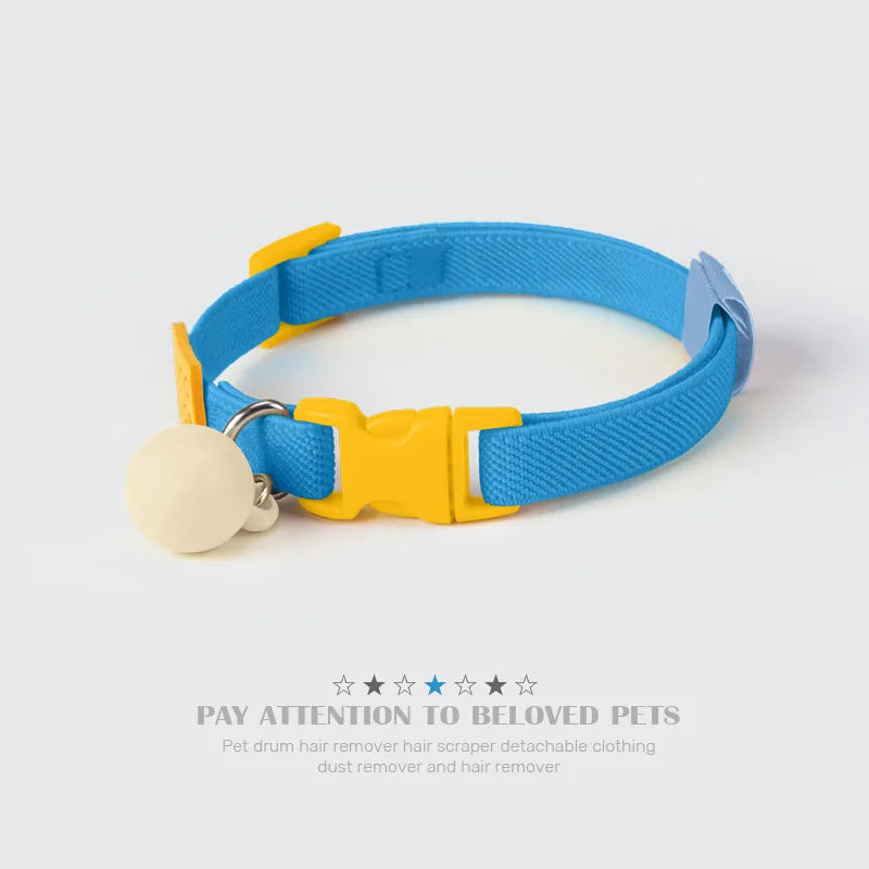 Adjustable Reflective Cat Collar with Safety Buckle