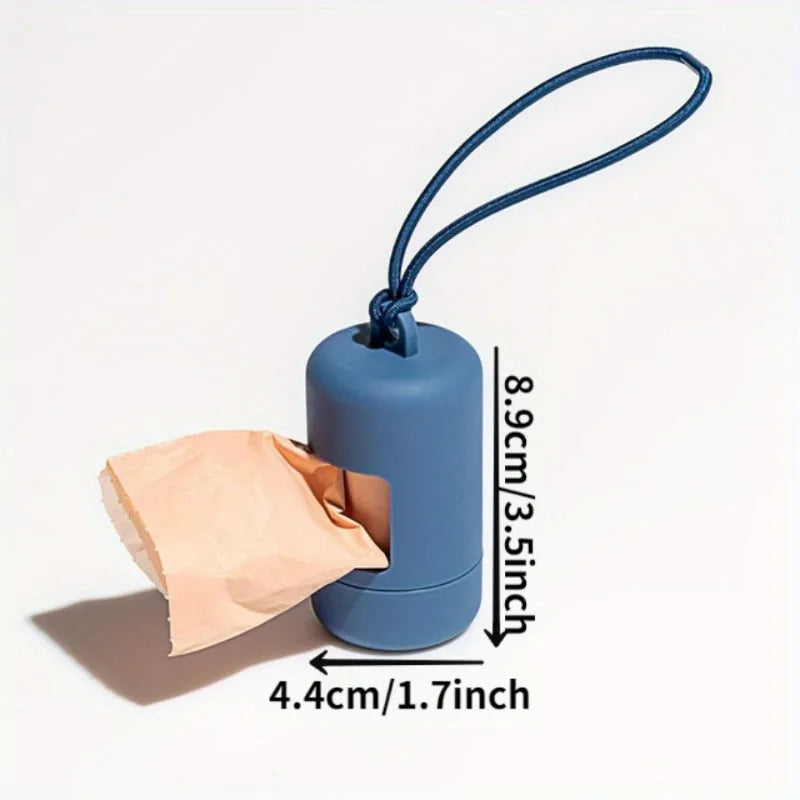 Compact Pet Waste Bag Dispenser – On-the-Go Convenience