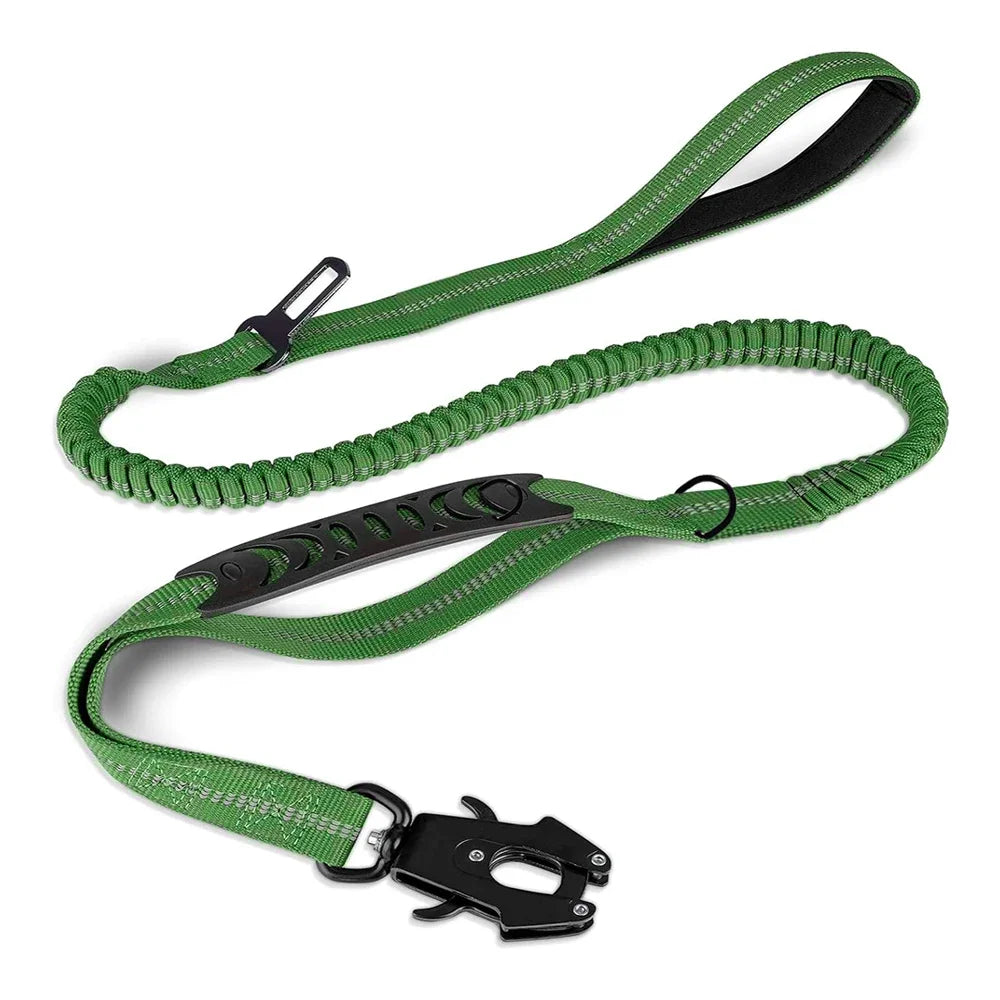 Heavy Duty Tactical Bungee Dog Leash No Pull Dog Leash